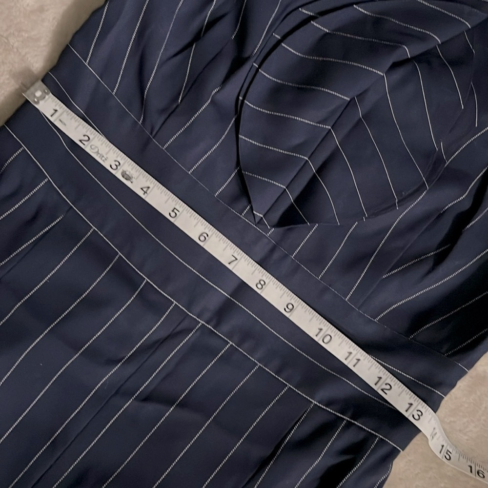 New Ralph Lauren Purple Label Navy/White Jumpsuit Size 2 - Picture 14 of 16